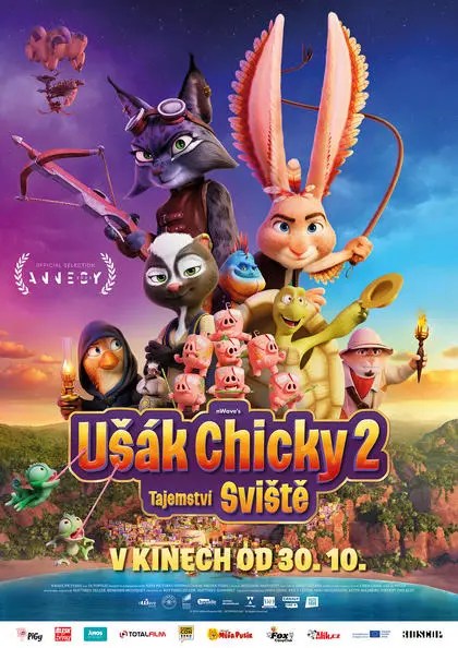 UŠÁK CHICKY 2 A TAJEMSTVÍ SVIŠTĚ
