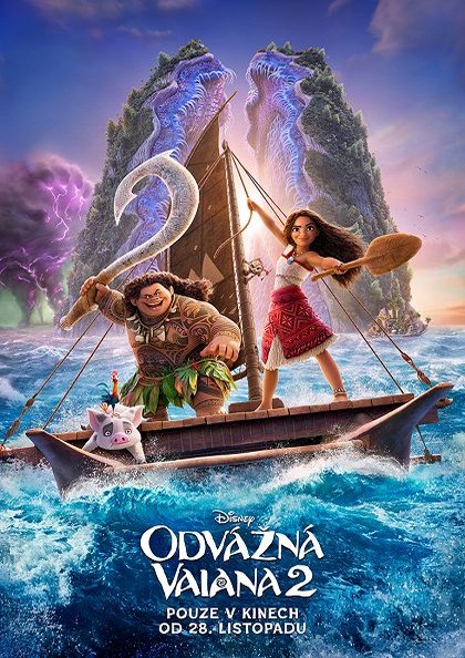odvážná vaiana 2