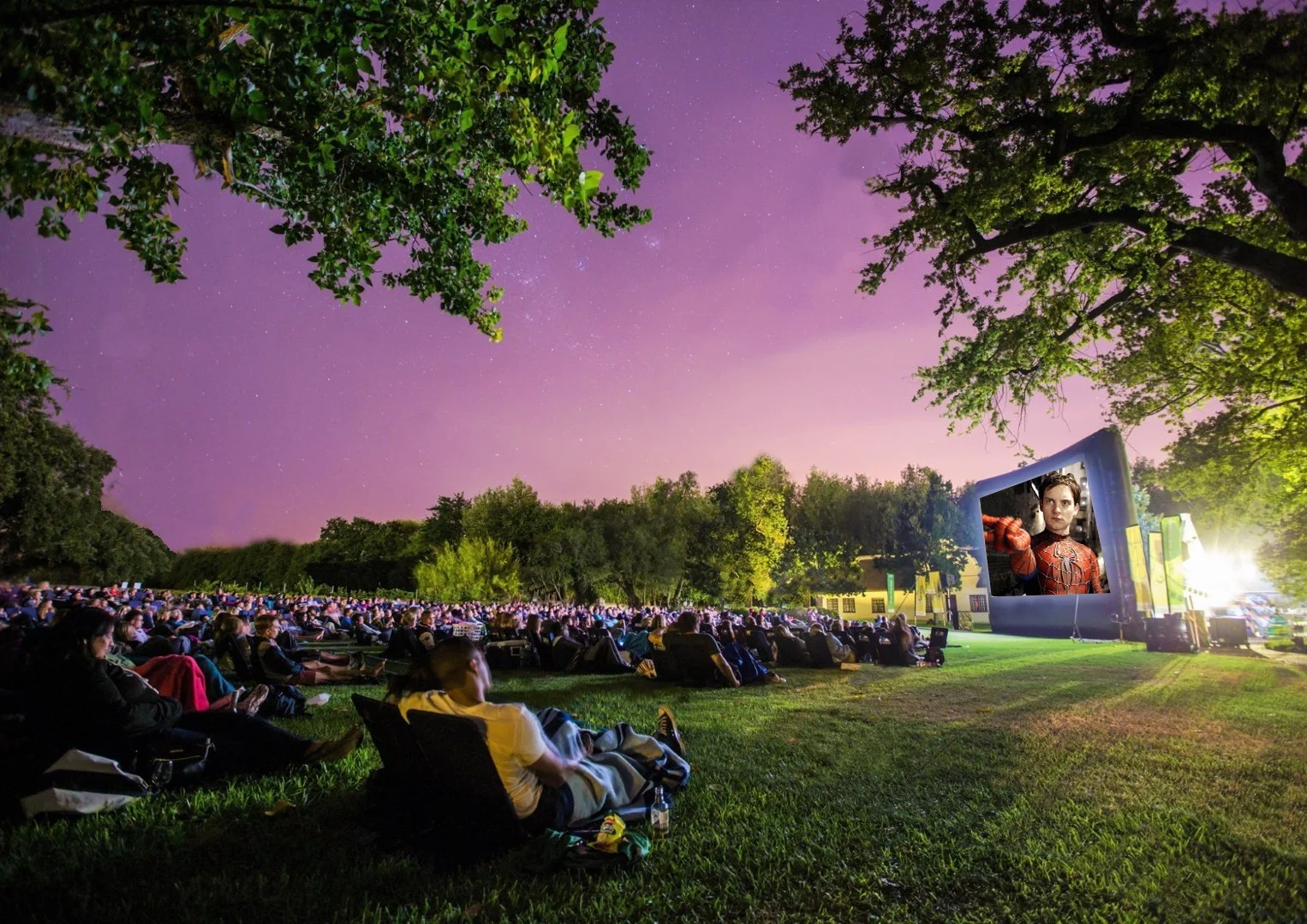 letní kino - pronájem